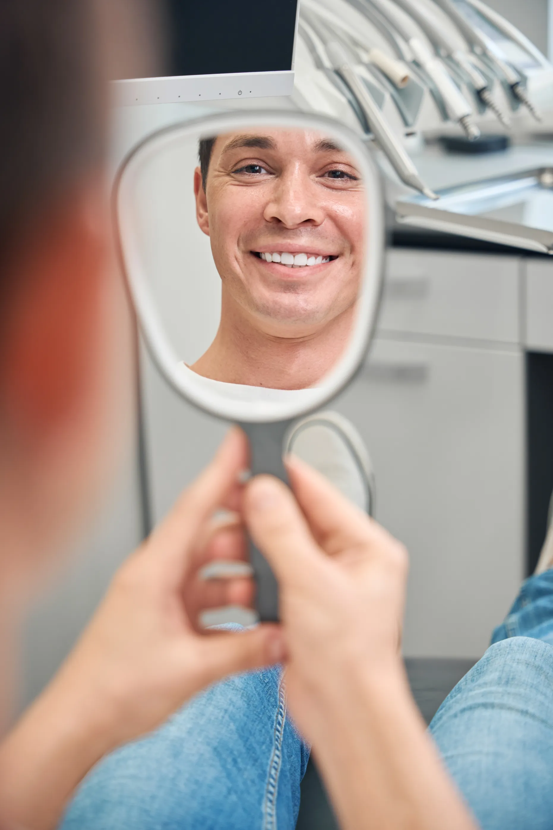 A beautiful cosmetic dentistry result
