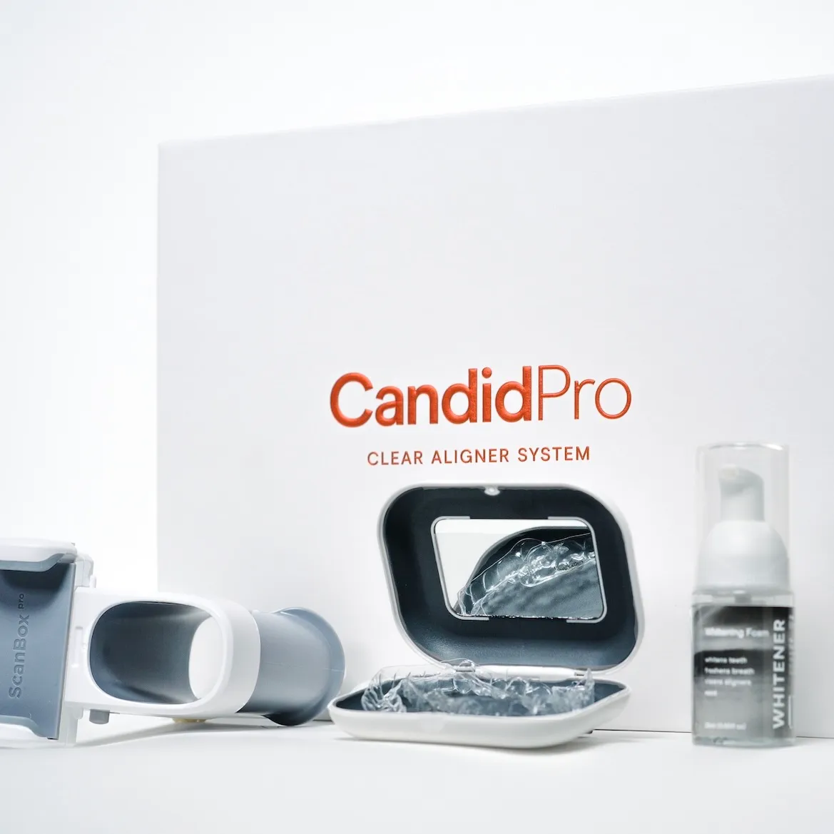 The Candid Pro clear aligner system kit